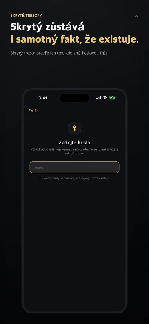 Skrytý zůstává i samotný fakt, že existuje.